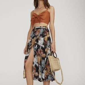 Faithfull the brand  floral skirt